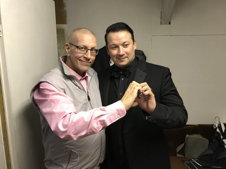 Jarmo Pellinen ja Marco Lundberg