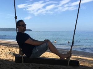 Antti Ahopelto Thaimaa Tanssitähdet paistattelevat etelän auringossa huh hellettä onko suomessa mikä keli | tanssiin Fi