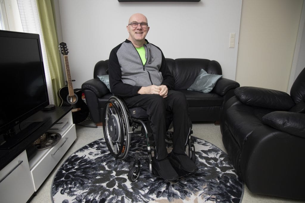 Halvaantunut jari grek kiittää kyösti mäkimattila on tukenut kuntoutumistani   katso video | tanssiin Fi