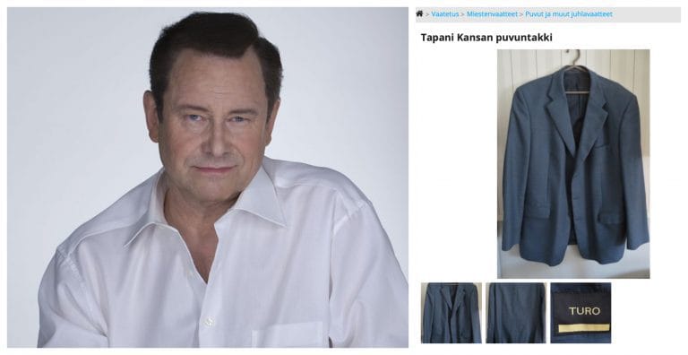 Tapani Kansa vaatteet