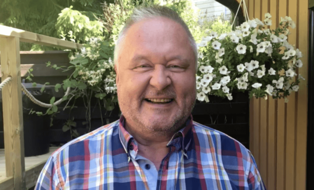 Jussi Lammela hymy