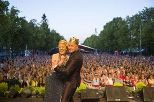 Saana Sassali ja Jarno Kokko 2018 Tangomarkkinat