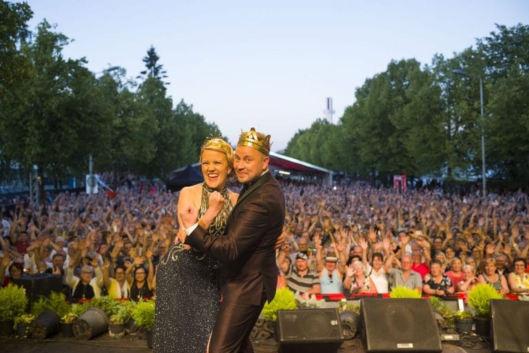 Saana Sassali ja Jarno Kokko 2018 Tangomarkkinat