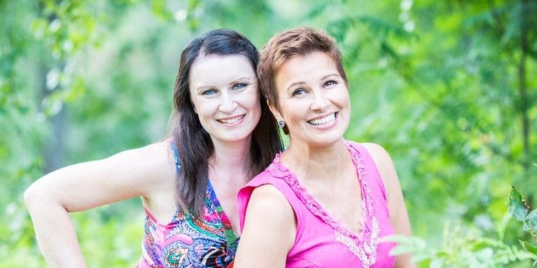 Arja Koriseva ja Minna Lintukangas