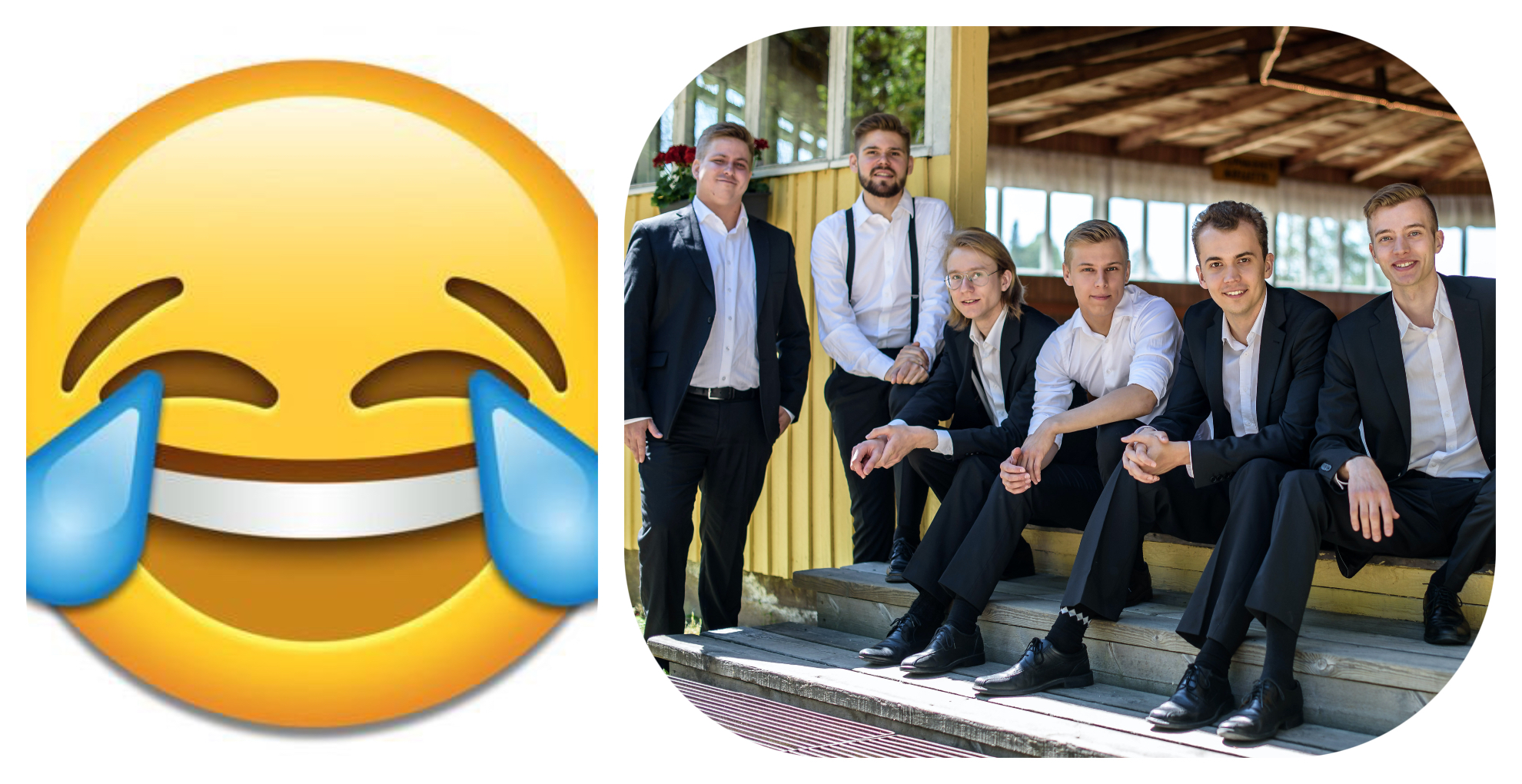 Komiat hymiö Komiat hymiö