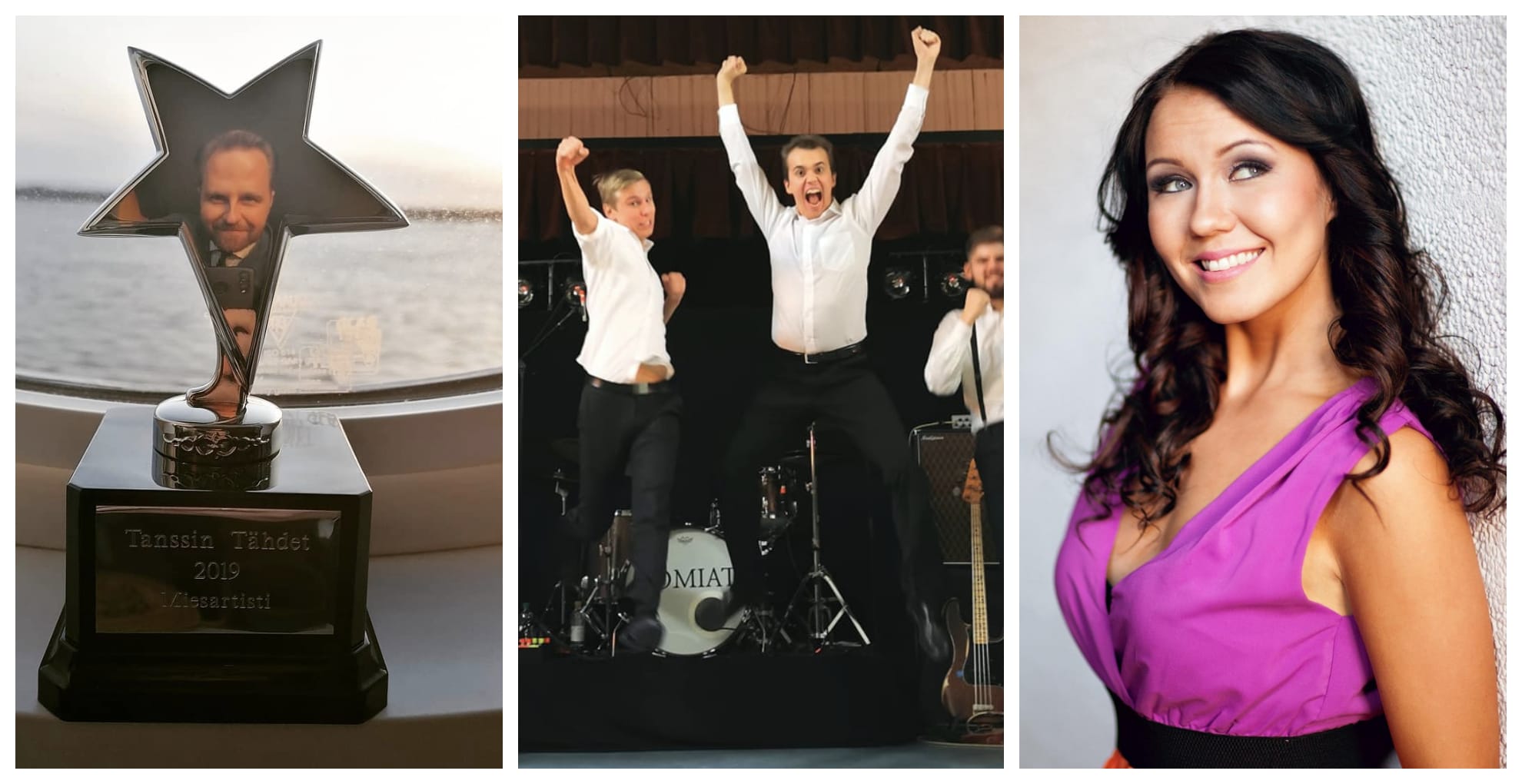 Tanssin tähdet Tanssin tähdet valittiin saija ja kyösti artistiykkösiä myös komiat ja valasranta palkittiin | tanssiin Fi