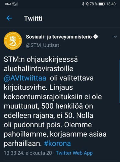 Pavi lopettaa ruusulinna jatkaa viikon kerrallaan  korona kourii lavoja | tanssiin Fi