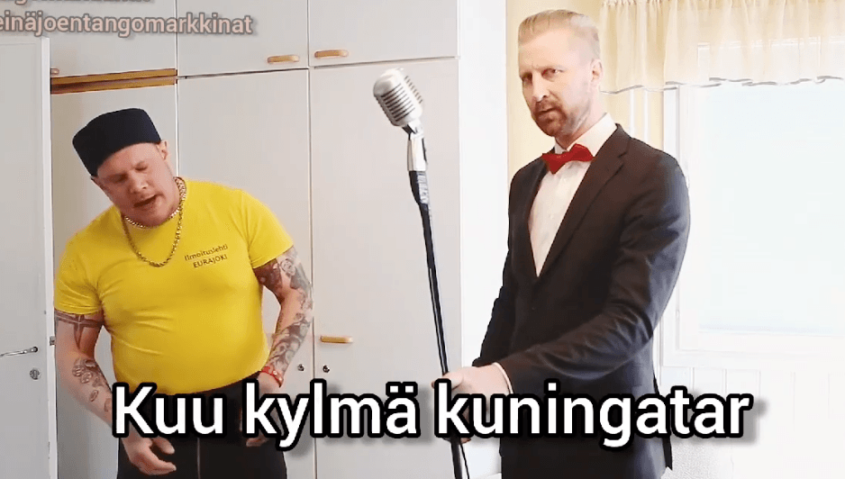 Oho aki mäki sai kylänmies touholta kunnon opit tangokisaan  katso hilpeä video | tanssiin Fi