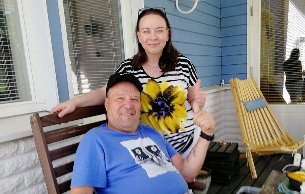 Jaska Mäkynen ja Teija Ahtiainen