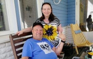 Jaska Mäkynen ja Teija Ahtiainen