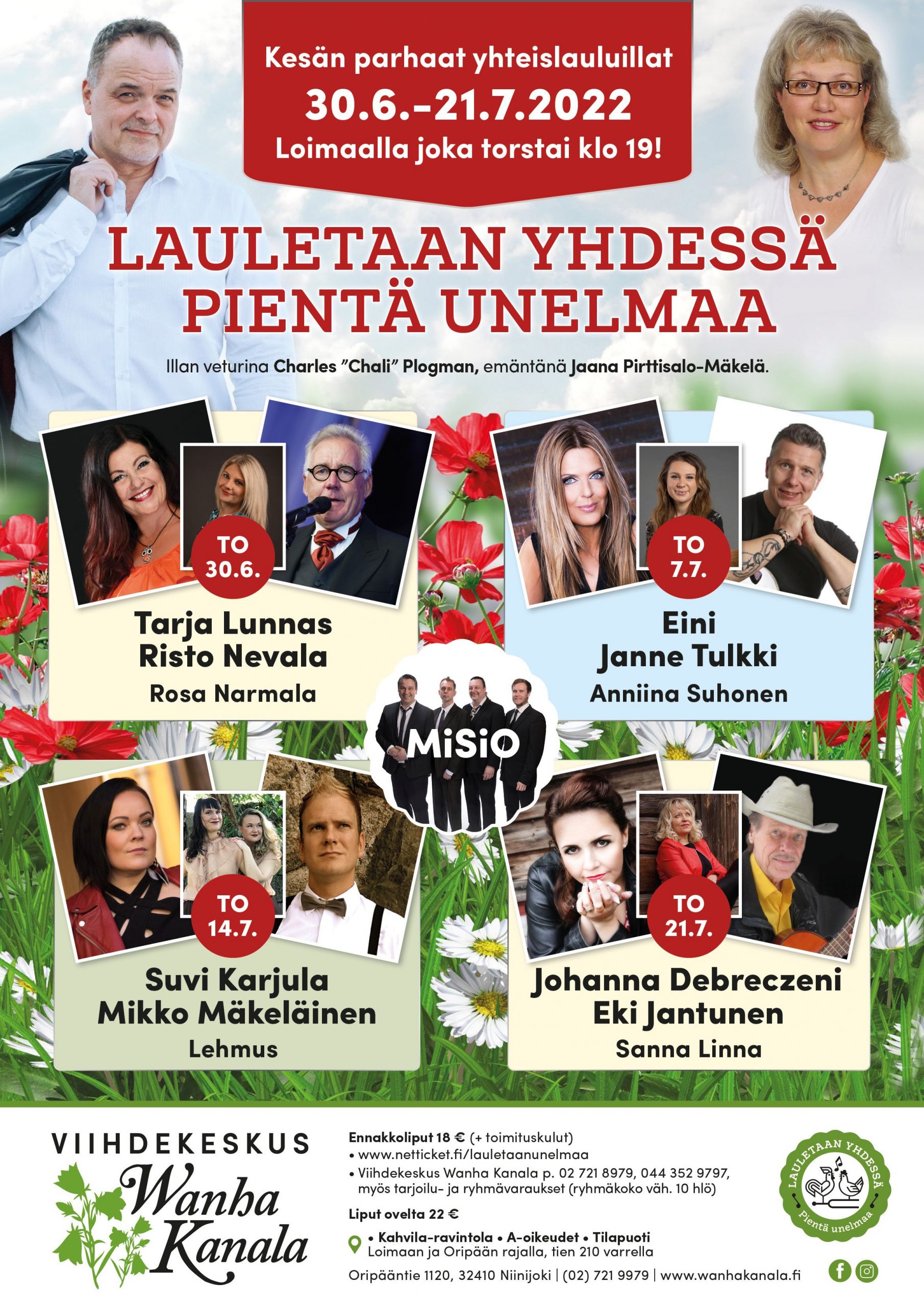 Juliste uusien kasvojen kera