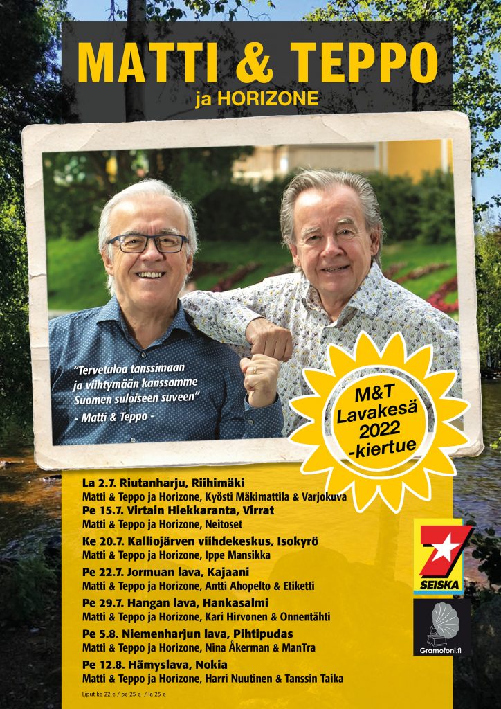 M& T kesäkiertue 22