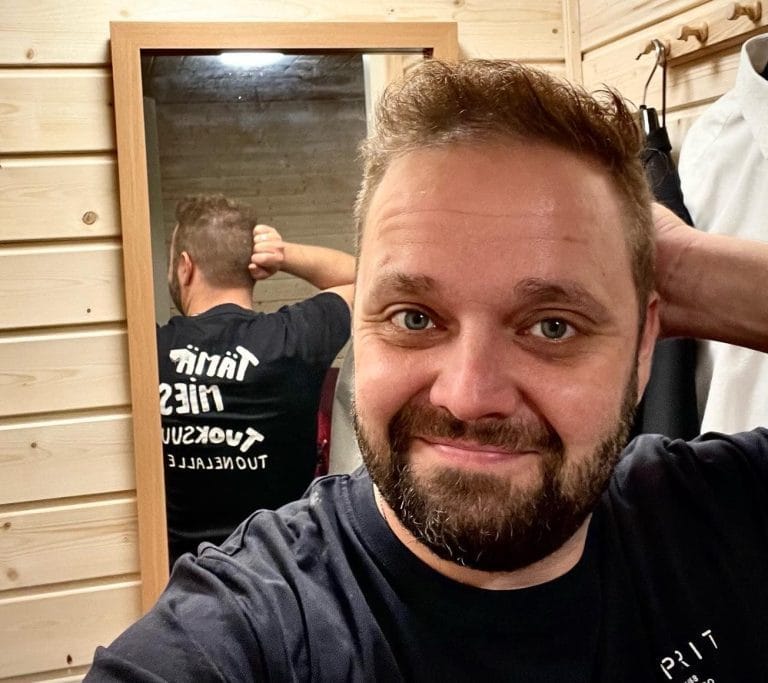 Antti Ahopelto selfie 2022