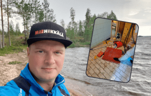 Jukka Hallikainen mökki