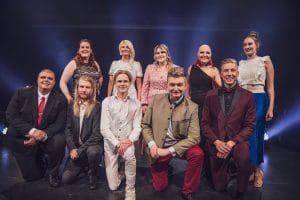 Tangofinalistit ryhmäkuva 2023 | tanssiin Fi