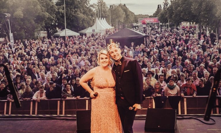 Charlotta ja Pasi tangolavalla 8.7.23