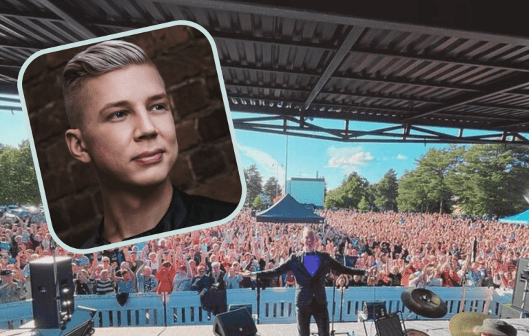 Pasi Flodström torijuhla