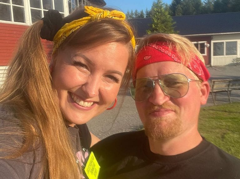 Kaisa Hirsisaari ja Timo Kangastie