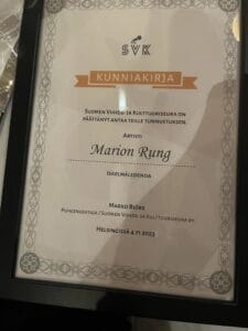 Diplomi marion rung | tanssiin Fi