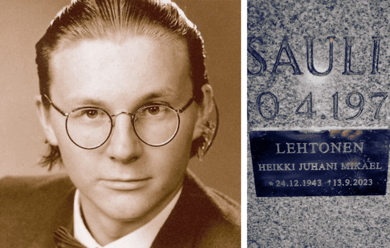 Sauli Lehtonen hauta isä