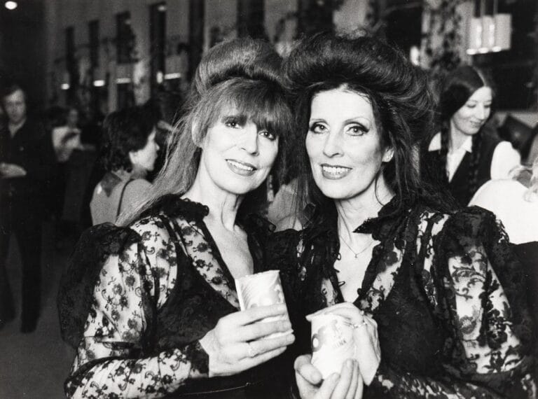 Inkeri Suvio ja Aira Samulin 1983