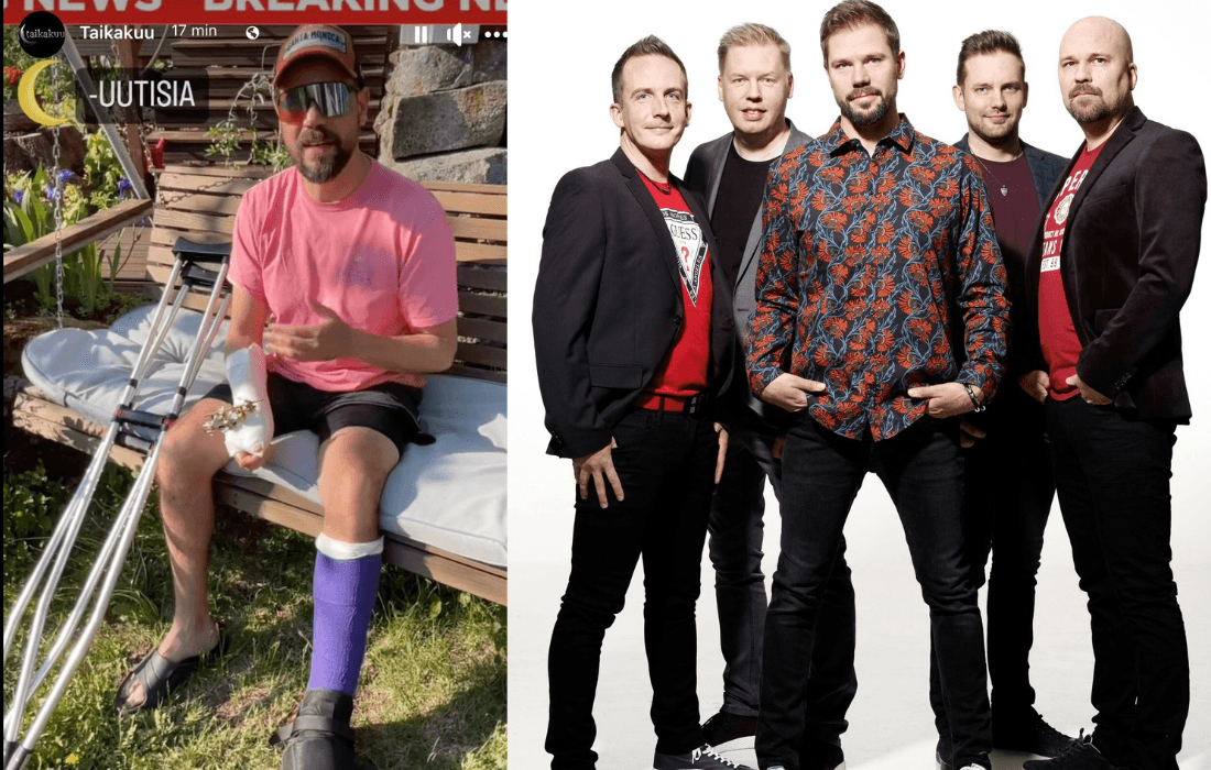 Loukkaantuneen juha metsäperän sairausloma jatkuu  näin käy taikakuun keikoille | tanssiin Fi