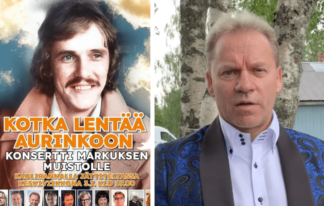 Markuksen muistoa kunnioitettiin konsertissa  näin jukka lampela muistelee lappilaista iskelmätähteä | tanssiin Fi