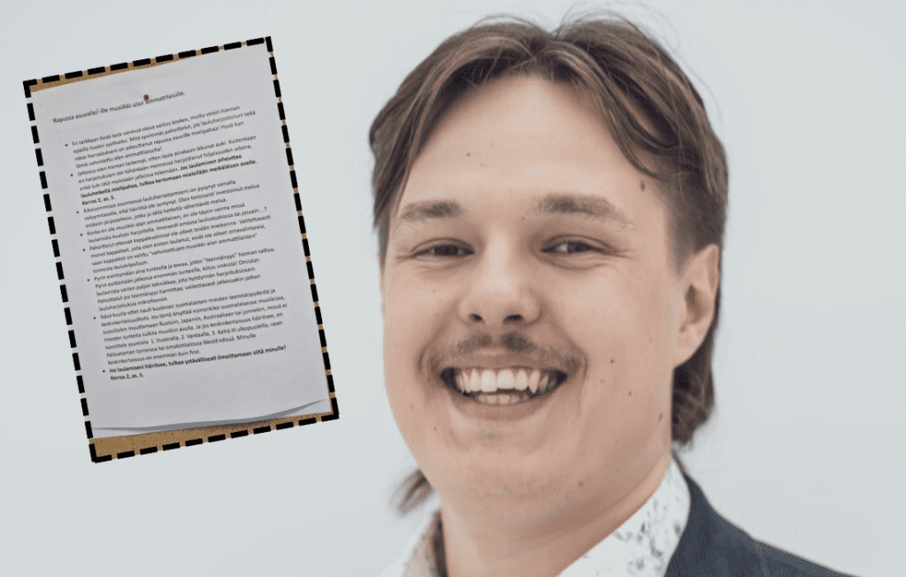 Kalle Rannila heippa-lappu