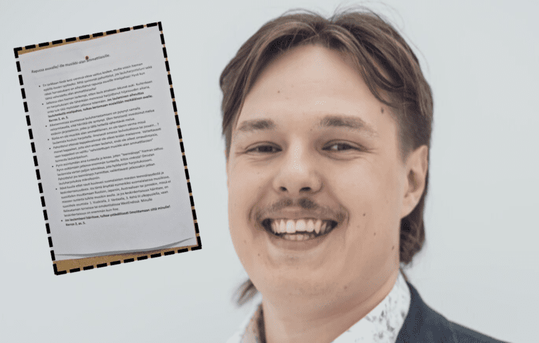 Kalle Rannila heippa-lappu