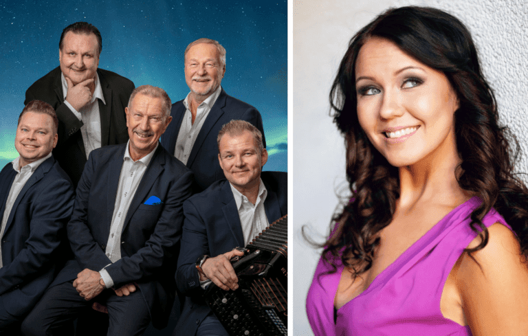 Souvarit ja saija tuupanen tanssittavat iskelmäristeilyllä  luvassa huikea tähtikattaus | tanssiin Fi