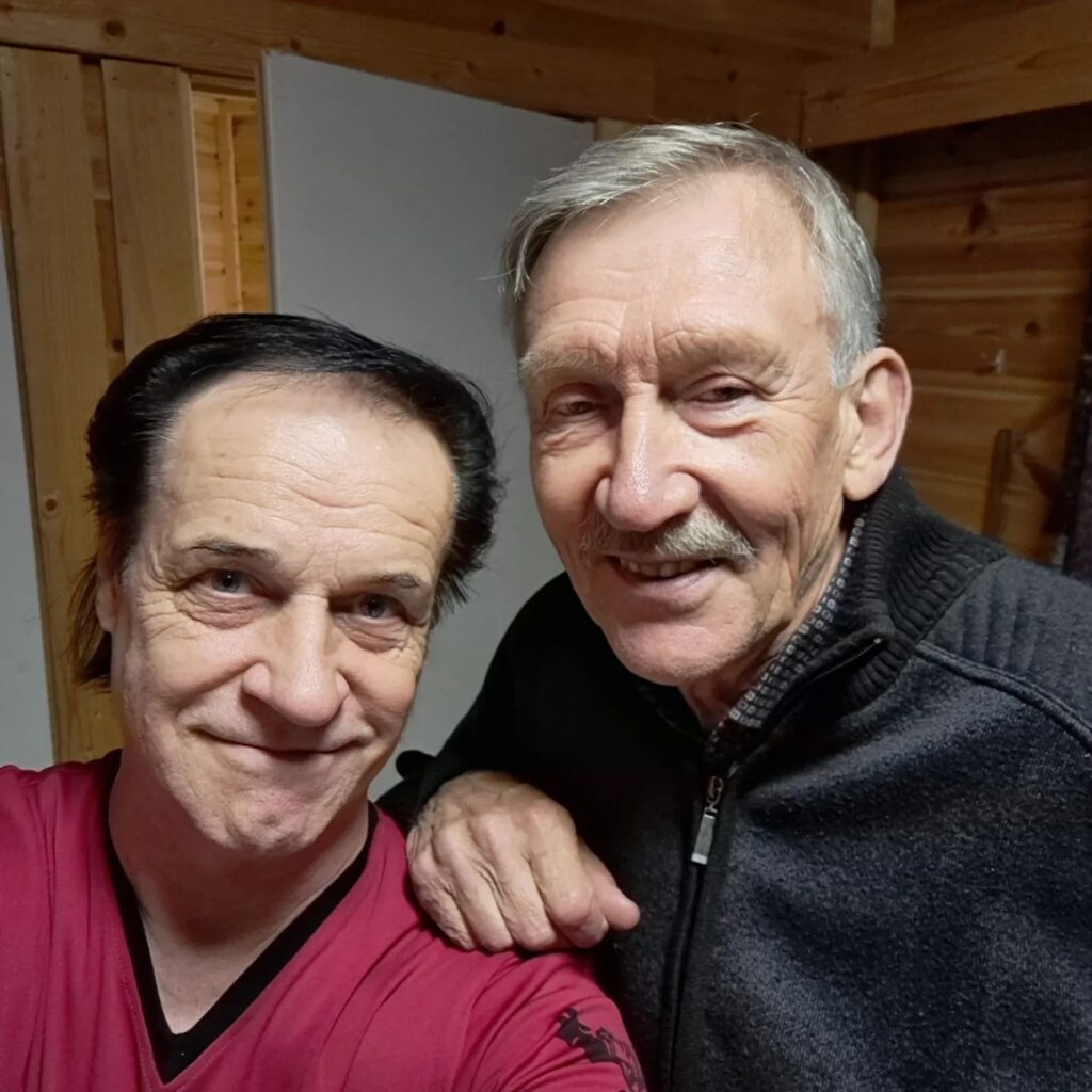 J. Eskelinen ja Martti Vainio syyskuu 2024