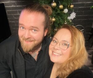 Teemu Roivainen ja Hanna Kinnunen