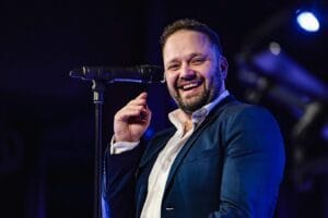 Antti Ahopelto iloinen