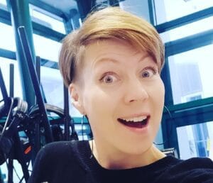 Heidi kyrö yllättynyt ilme | tanssiin Fi