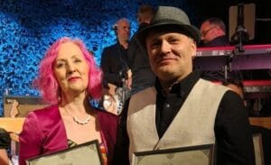 Annika Kontio ja Esko Mäkinen Suomen Humppamestarit 2025