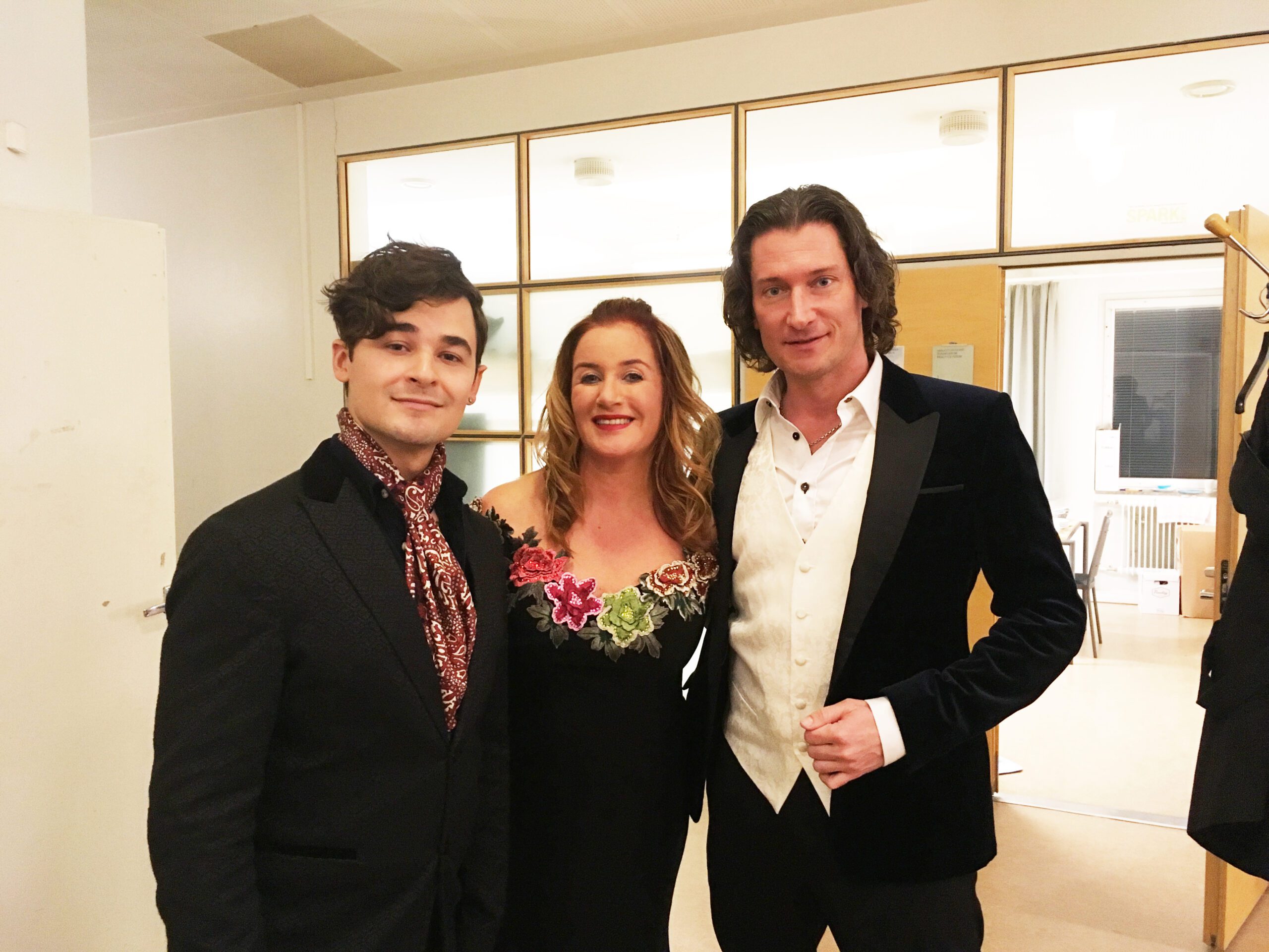Amadeus Lundberg, Milana Misic ja Tomi Metsäketo Amadeus Lundberg, Milana Misic ja Tomi Metsäketo