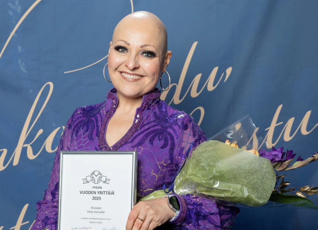 Katja Karisukki Ypäjän vuoden yrittäjä 2025
