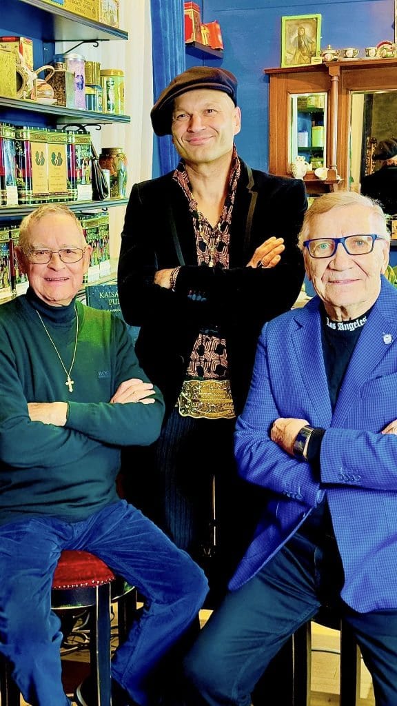 Lasse Liemola Eino Grön ja Dimitri Keiski