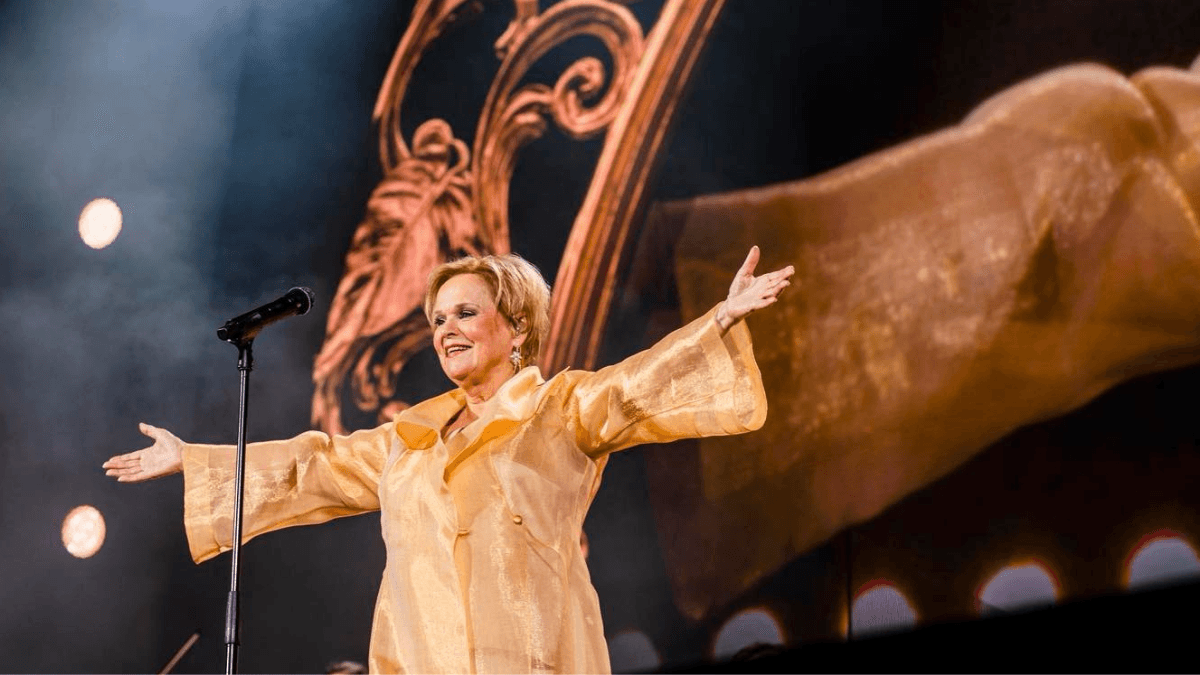 Katri helenalle huikea kunnianosoitus linnan juhlissa  kierrätysasu tv konsertista | tanssiin Fi