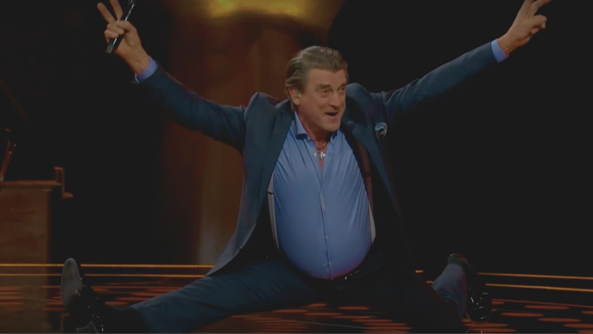 Elastinen kalle jussila 64 kiskaisi spagaatin the voicessa | tanssiin Fi