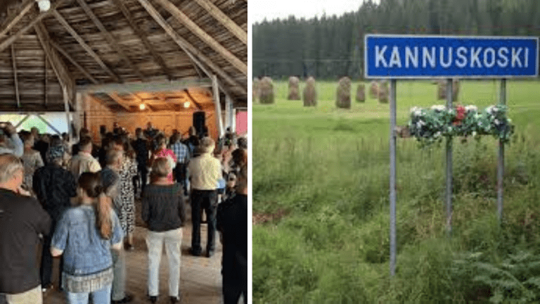 Kannuskoski lava Taivaalta putoilevat droonitkaan eivät estä kannuskosken lava herää henkiin | tanssiin Fi