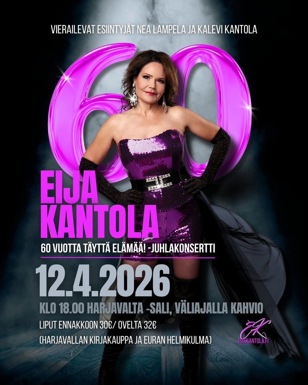 Eija kantola juhlakonsertti | tanssiin Fi