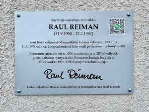 Raul reiman muistolaatta | tanssiin Fi
