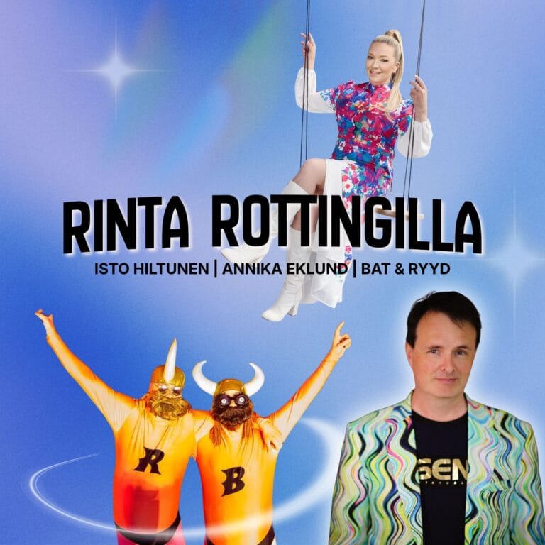 Rinta-rottingilla-768x768 Isto hiltunen pani jättihittinsä uusiksi mukana yllättävä tähtikolmikko | tanssiin Fi'RINTA ROTTINGILLA' and cast names.