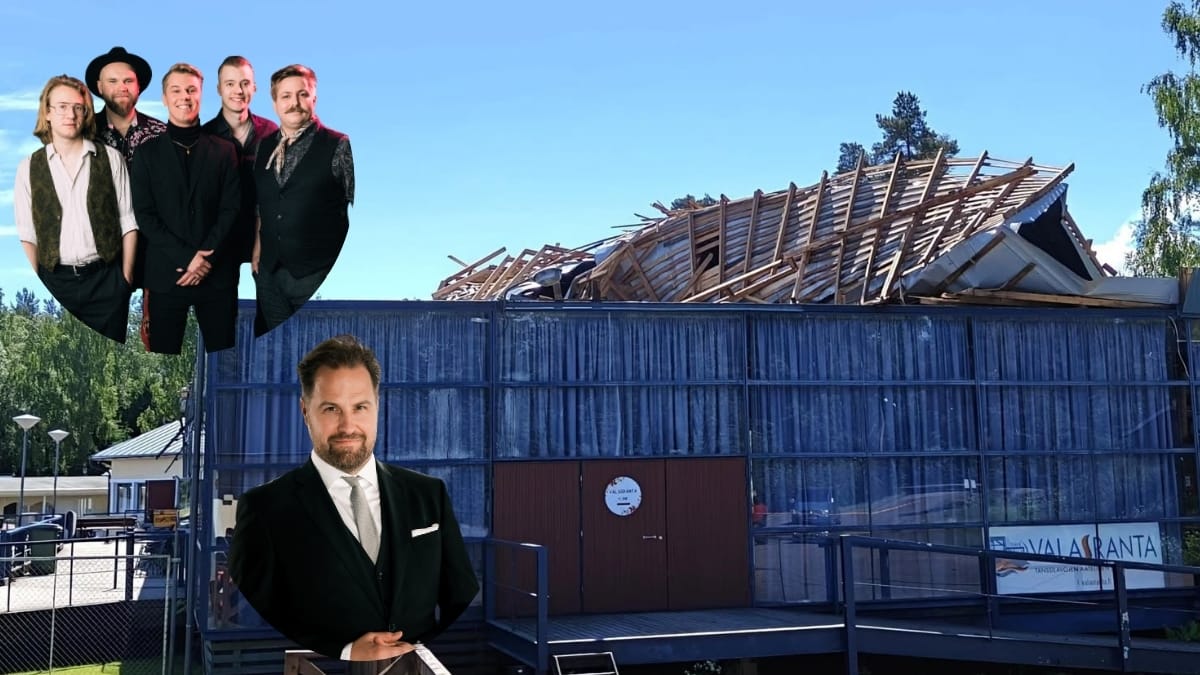 Valasrannan myrskytuho näin käy peruttujen esiintyjien keikoille | tanssiin Fi